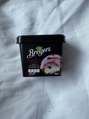 Zuru Mini Brands! Miniature Tiny Small Breyers Black Raspberry Ice Cream Tub